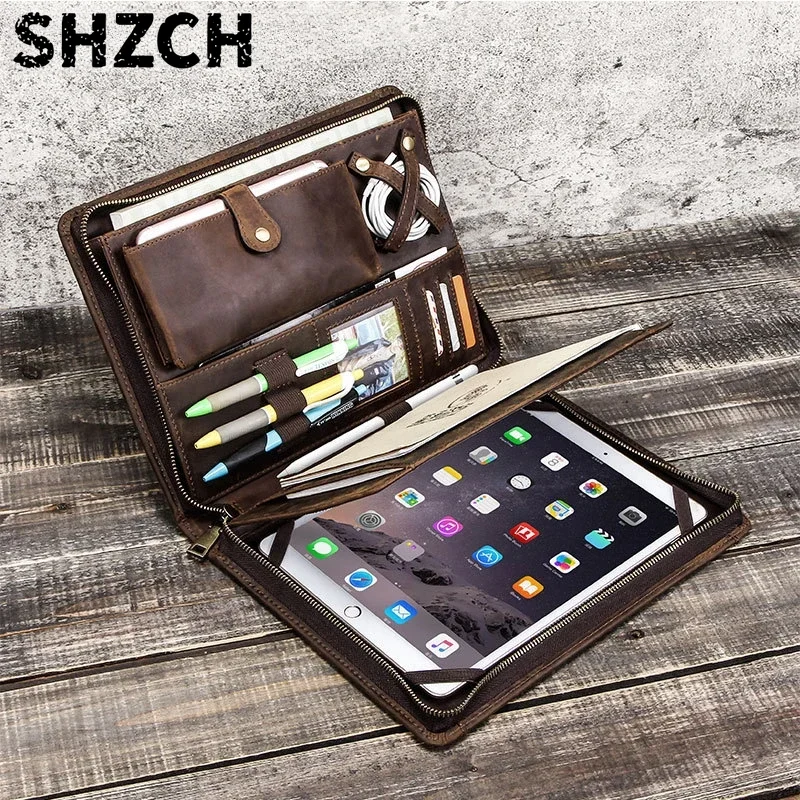 Tech Accessories Types - Borsa in Pelle per Tablet Apple