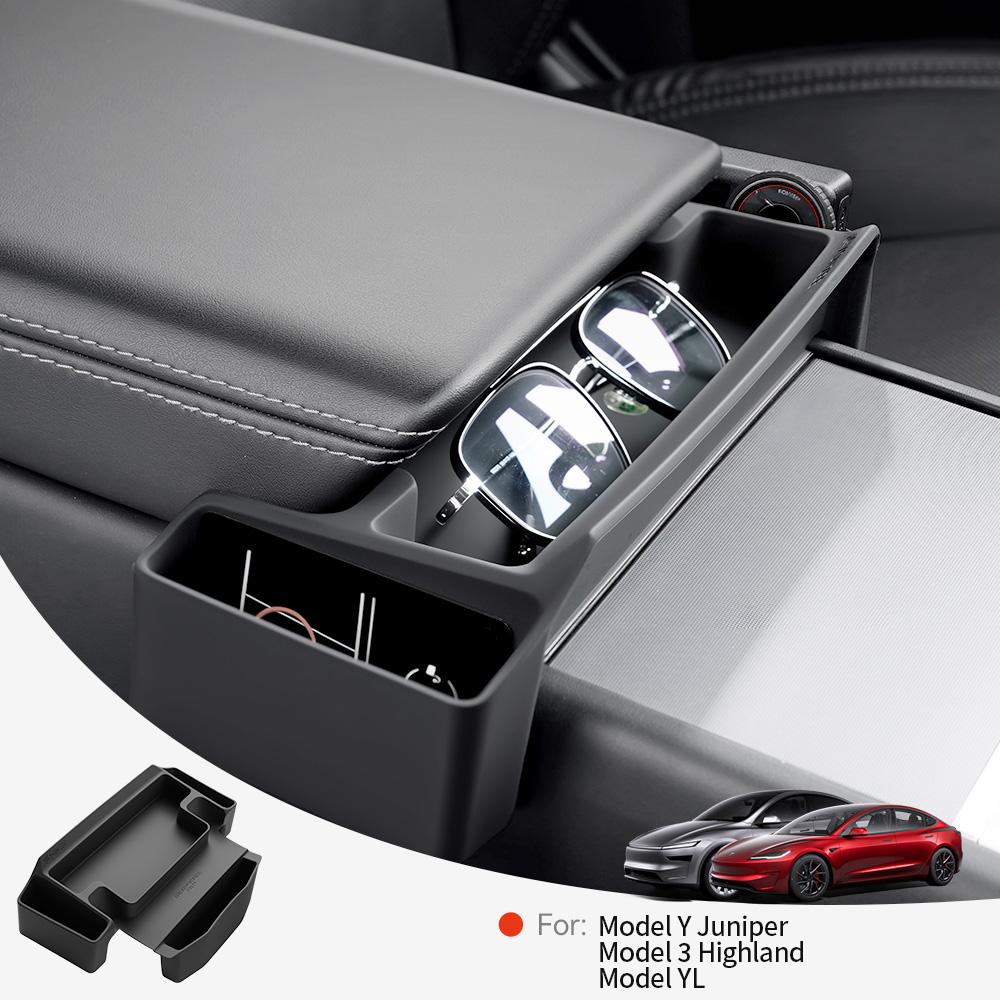 Tech Car Accessories - Scatola Portaoggetti per Bracciolo Centrale YZ