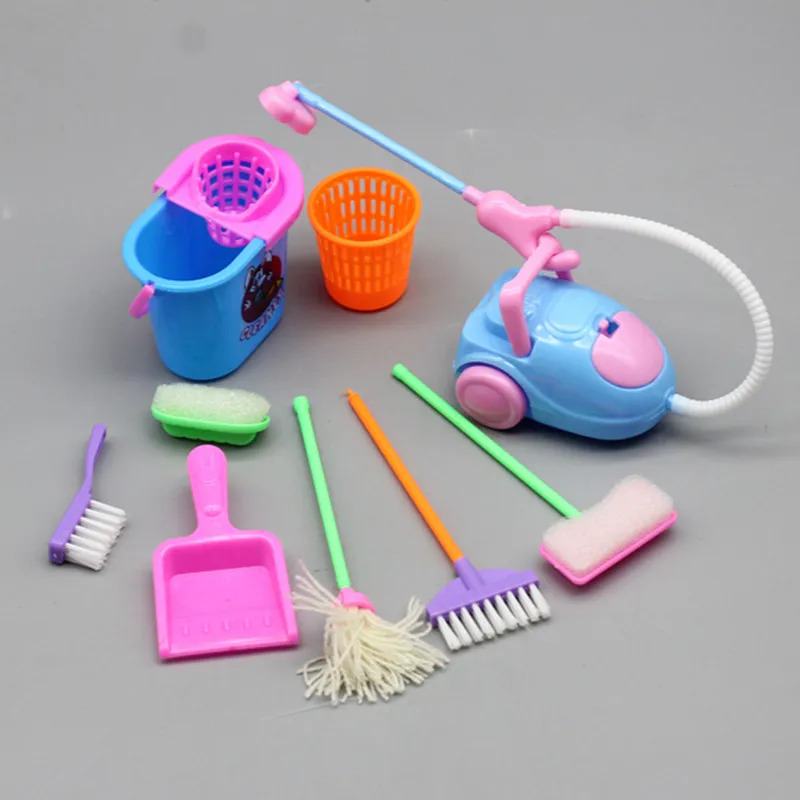 Tech House Accessories - 9 pezzi in miniatura casa delle