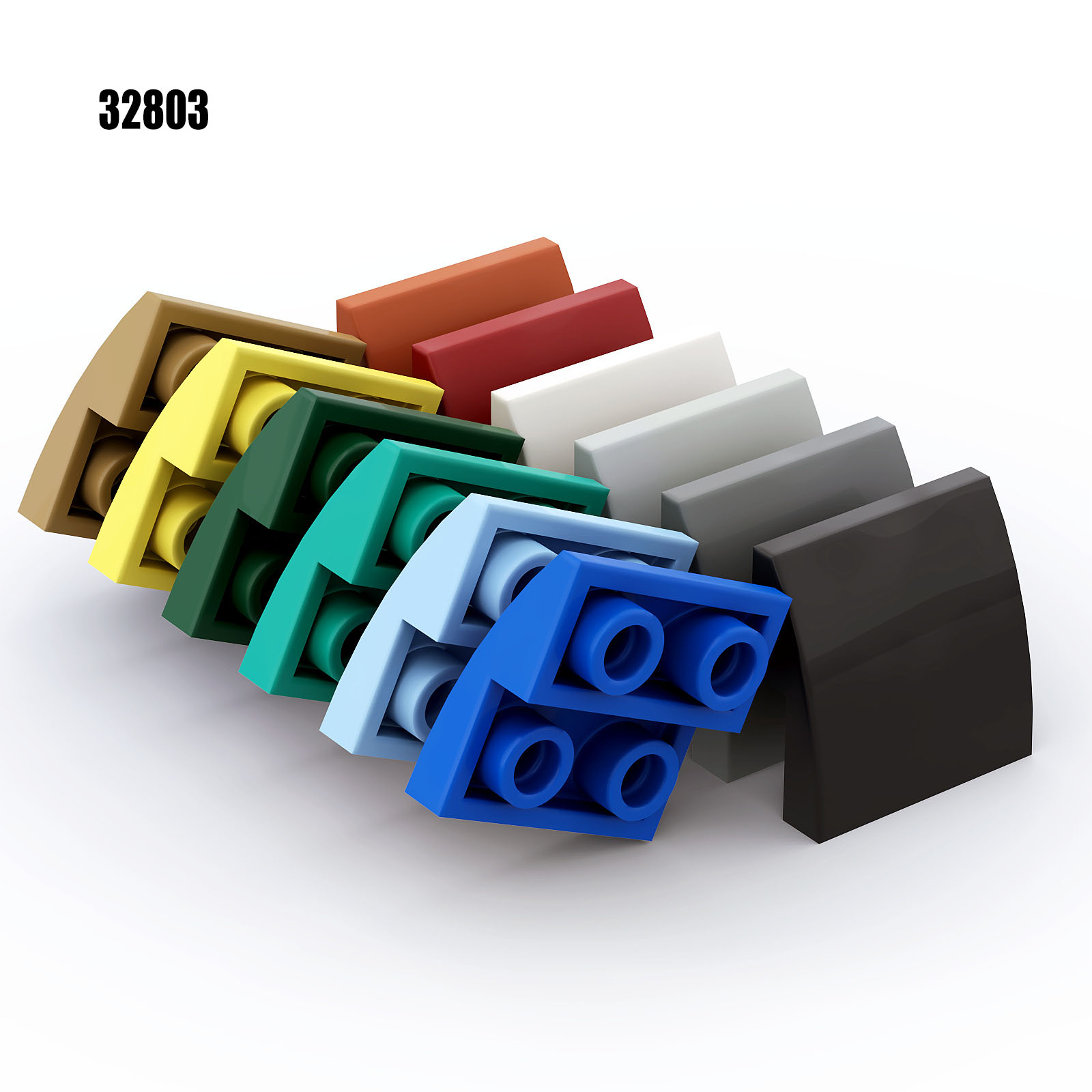 Tech Accessories For Kids - 50 pz MOC Mattoni 32803 2x2