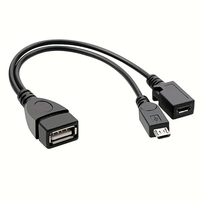 Tech Accessories Shop - Adattatore splitter da USB a micro
