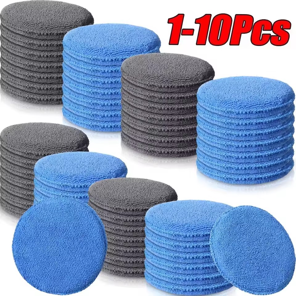 Tech Car Accessories - 10/1 Pezzi Guanti Applicatori di Cera