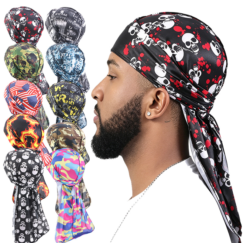 Tech Accessories For Men - 3 Pezzi Cappello Durag alla Moda