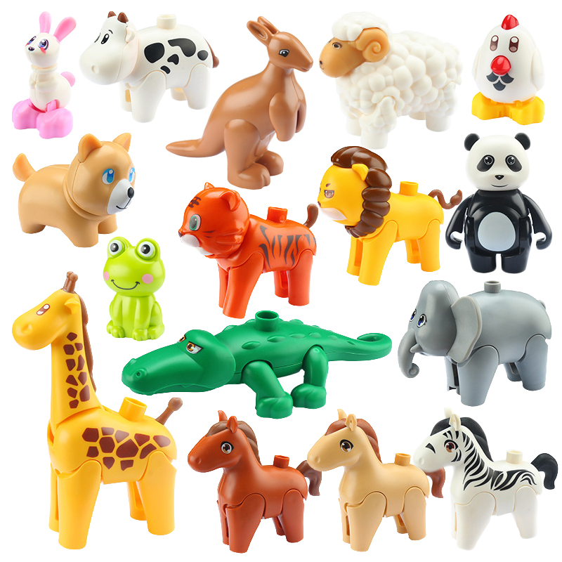 Tech House Accessories - Zoo Big Particle Building Blocks Animali