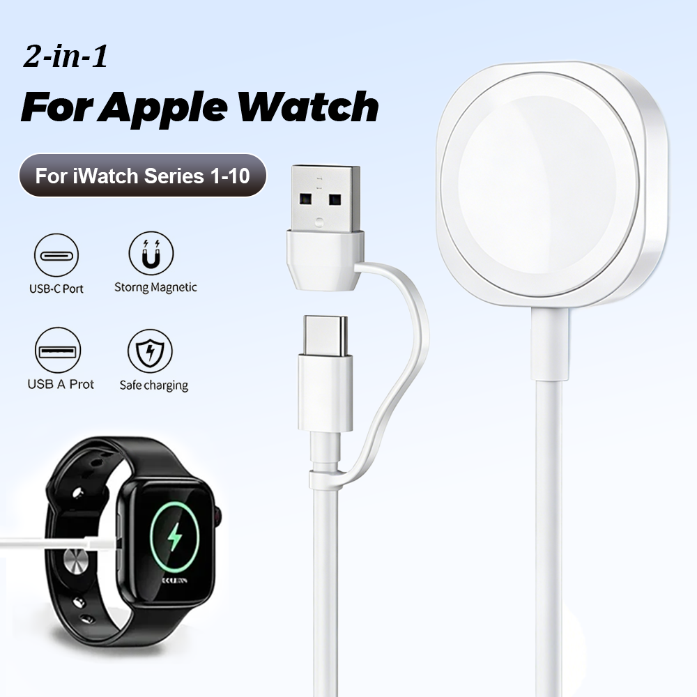 Wireless Charger 3 In 1 - Cavo di ricarica magnetico wireless USB