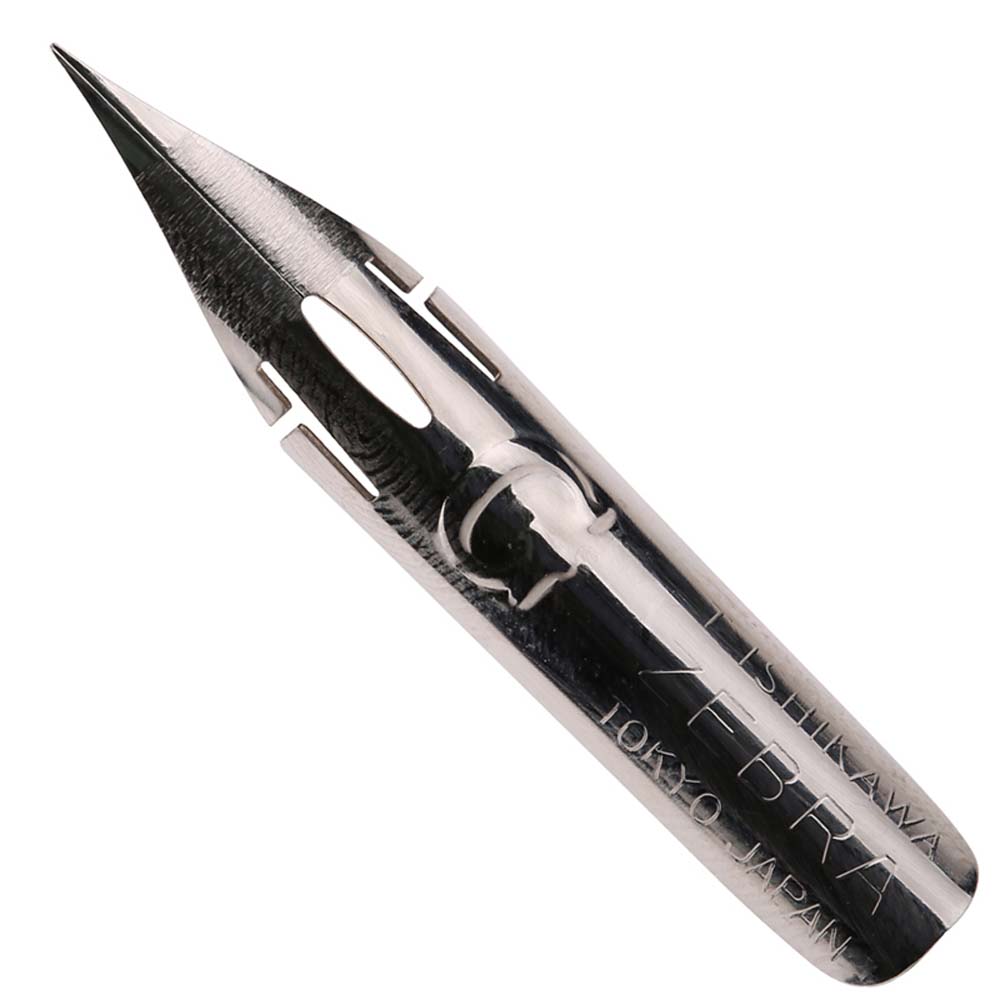 High Tech Office Accessories - Pennino G zebrato in acciaio inossidabile