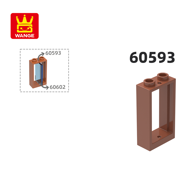 Tech House Accessories - Wange 60593 100g/73Pezzi 1X2X3 Blocchi da