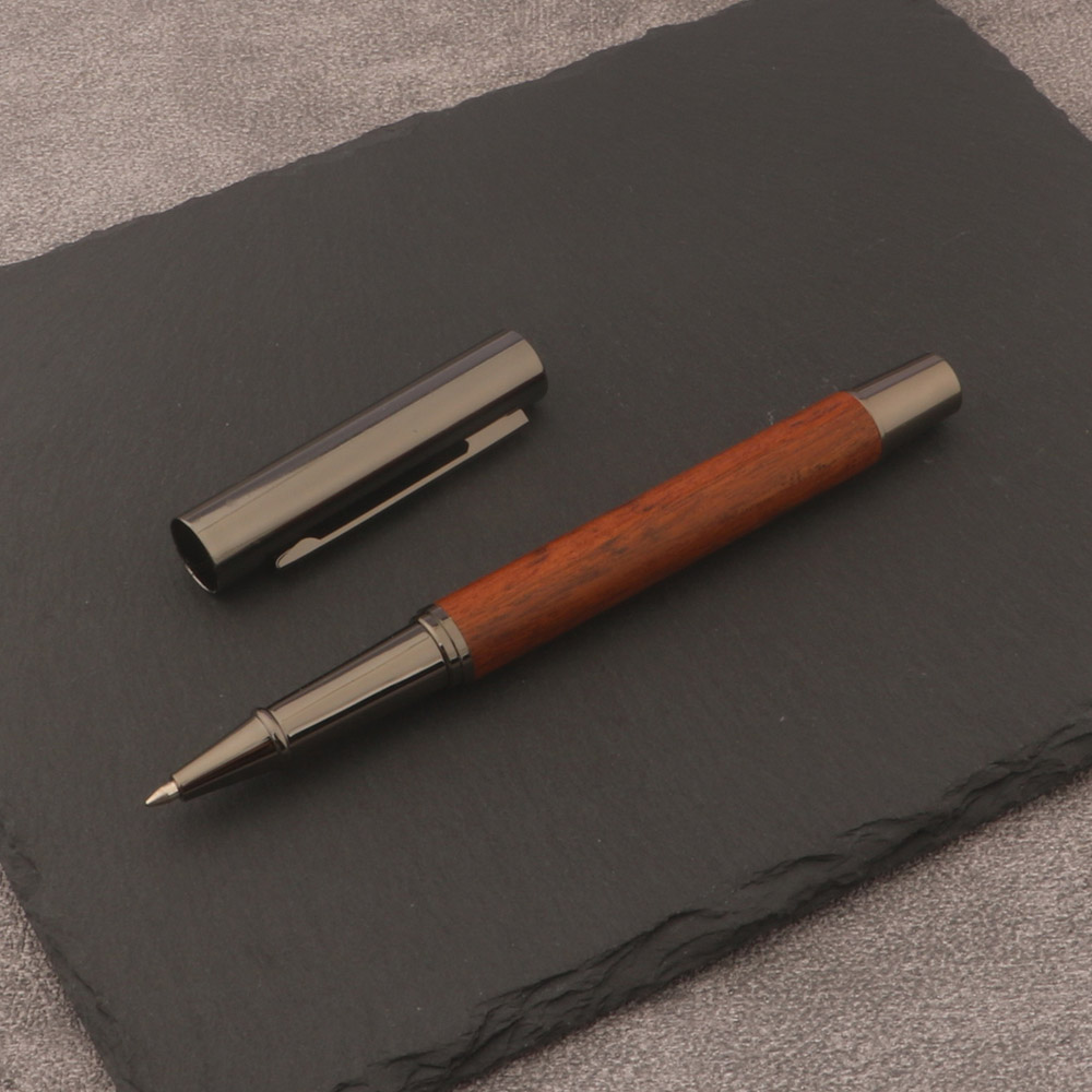 High Tech Office Accessories - Penna roller in legno di alta