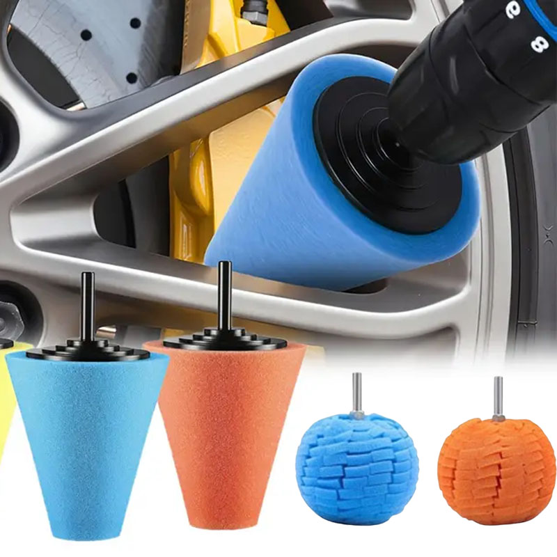 Tech Car Accessories - Kit di tamponi in spugna per