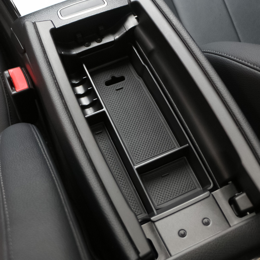 Tech Car Accessories - Vassoio portaoggetti per bracciolo auto per