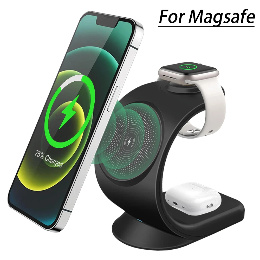 Caricabatterie wireless magnet - Wireless Charger 3 In 1 recensione e prezzo
