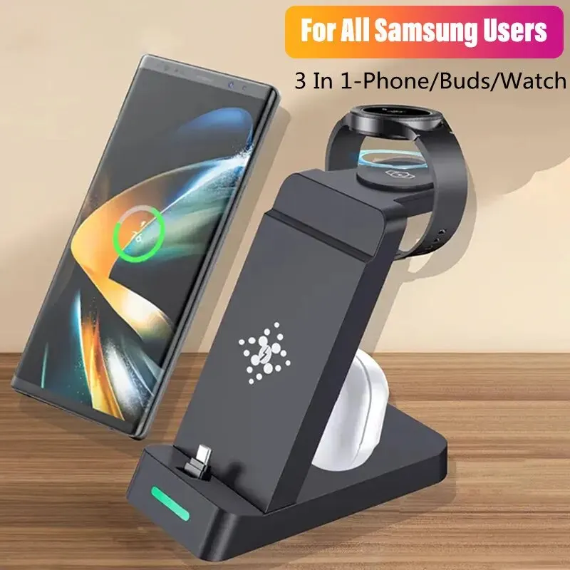 Stazione di ricarica 3 In 1 pe - Wireless Charger 3 In 1 recensione e prezzo