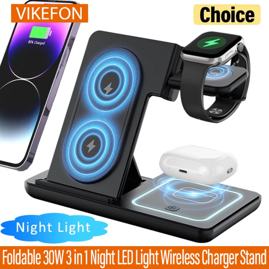 Supporto per caricabatterie wi - Wireless Charger 3 In 1 recensione e prezzo