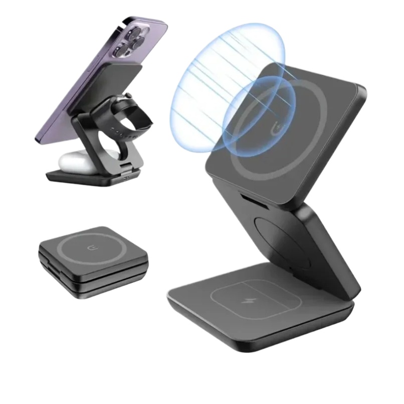 Caricatore Wireless Magnetico  - Wireless Charger 3 In 1 recensione e prezzo