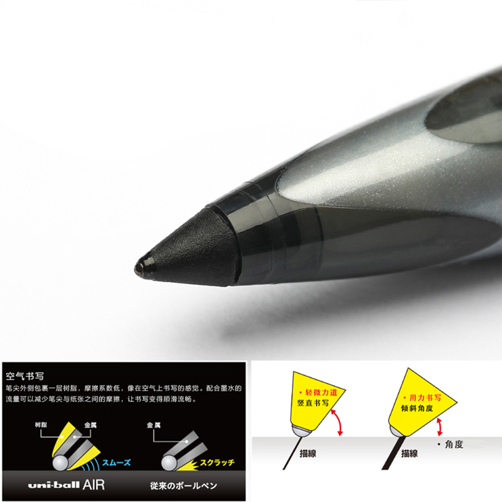Penna gel UNI Ball Air di alta - High Tech Office Accessories recensione e prezzo