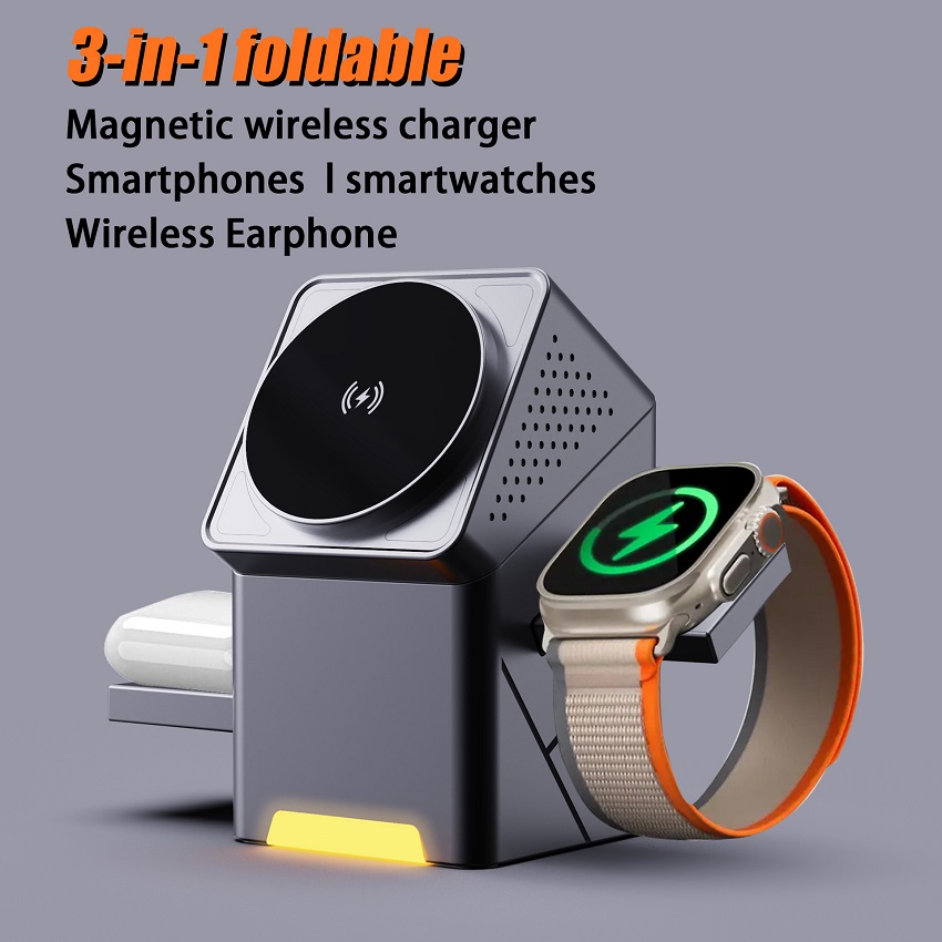 Caricatore Wireless Magnetico  - Wireless Charger 3 In 1 recensione e prezzo